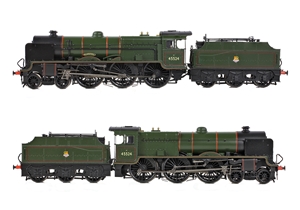 LMS 5XP 'Patriot' 45524 'Blackpool' BR Lined Green (Early Emblem)
