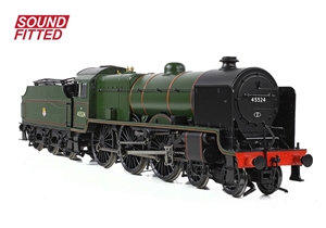 LMS 5XP 'Patriot' 45524 'Blackpool' BR Lined Green (Early Emblem)