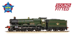 GWR 49XX 'Hall' 4936 'Kinlet Hall' BR Lined Green (Late Crest)