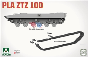 Chinese Army ZTZ-100 Main Battle Tank