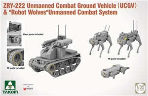 Chinese Army ZRY-222 & "Robot Wolves" Robotic Ground Combat System