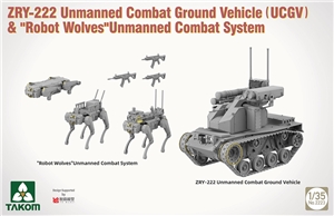 Chinese Army ZRY-222 & "Robot Wolves" Robotic Ground Combat System