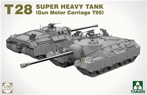 US Army T28 Super Heavy Tank/Gun Motor Carriage T95