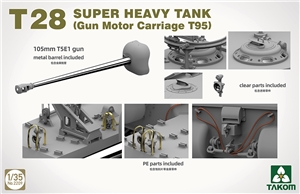 US Army T28 Super Heavy Tank/Gun Motor Carriage T95