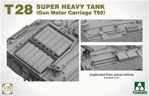 US Army T28 Super Heavy Tank/Gun Motor Carriage T95