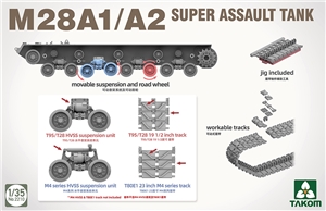 US Army M28A1/A2 Super Assault Tank