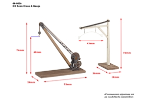 44-0036 Yard Crane and Loading Gauge DIMS