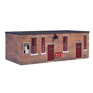 44-0054R Depot Mess Room and Toilet - Red Doors