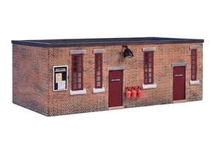 44-0054R Depot Mess Room and Toilet - Red Doors