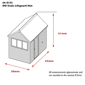 44-0153 Lifeguard Hut Dims