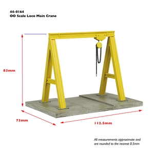 44-0164 - Loco Maintenance Crane - Dims