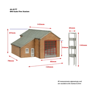 44-0177 Fire Station - dims