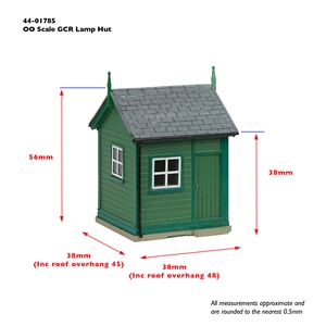 44-0178G GCR Lamp Hut Green - DIMS