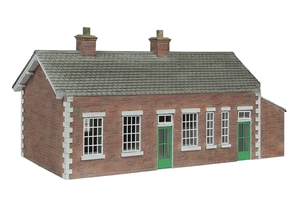 44-0179A S&DJR Brick Station Green and Cream