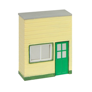44-0180A S&DJR Train Shed Green and Cream -1