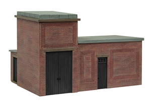 44-0181B - Lineside Brick Substation Black