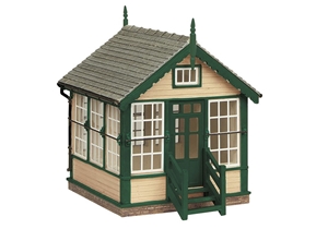 44-0184G Platform Mounted Signal Box Green