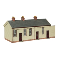 S&DJR Wooden Station Building Chocolate and Cream