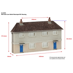 44-0202 Low Relief Municipal Reinforced Concrete Housing DIMS
