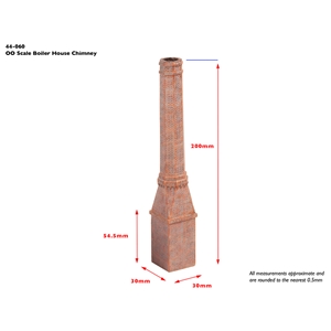 44-060 Boiler House Chimney - Dims