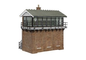 44-1011A March East Junction Signal Box Grey & Black