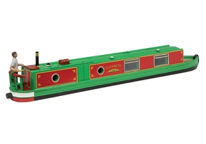 44-1018 Narrow Boat - Red