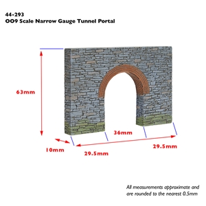44-293 Narrow Gauge Tunnel Portal