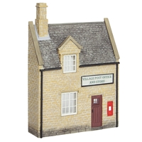 Low Relief Honey Stone Post Office and Shop