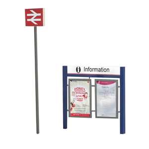 44-548 Station Signage Set