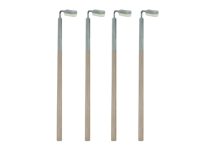 44-592 Sleeved Street Lamp Posts (x4)