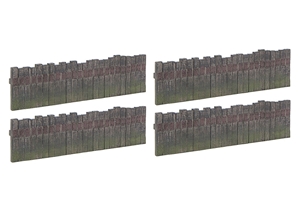 Sleeper-Built Fencing (x4)