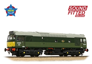 Class 25/2 D5282 BR Two-Tone Green (Small Yellow Panels)  