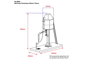 Parachute Water Tower