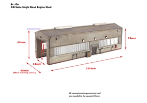 Single Road Servicing Shed