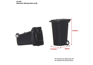 Domestic Wheelie Bins (x10)