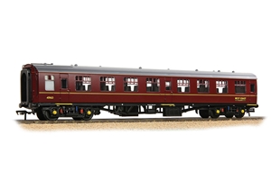 BR Mk1 TSO Tourist Second Open WCRC Maroon