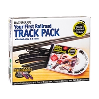 Worlds Greatest Hobby Railroad Steel Alloy Track Pack
