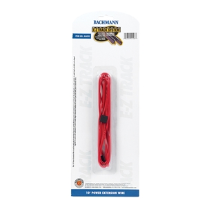 10' Power Extension Wire - Red (1/Card)