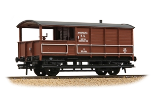 GWR 20T 'Toad' Brake Van BR Bauxite (Early)