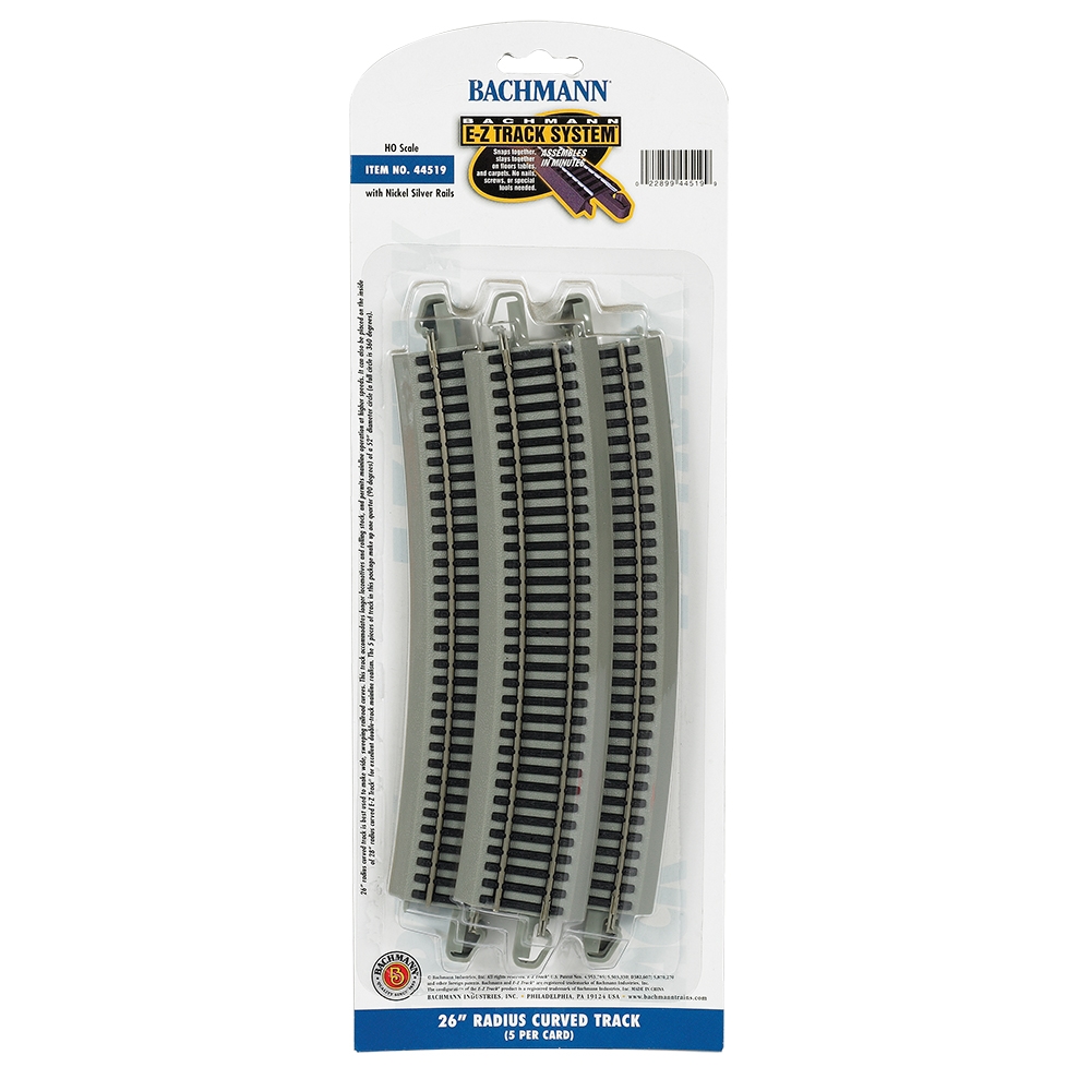 26Rad Curved Track (5/Card)