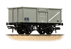 BR 16T Steel Mineral Wagon Top Flap Doors BR Grey (Early)