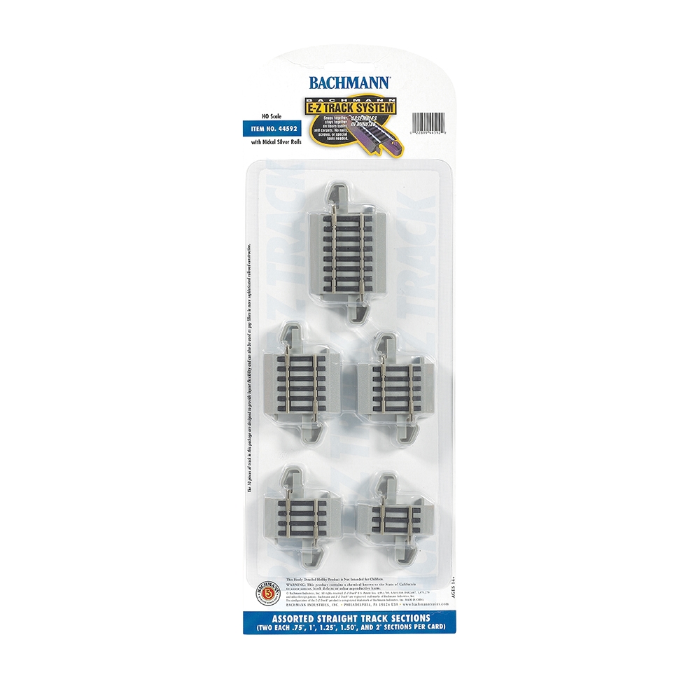 HO Scale E-Z Track Connector Assortment