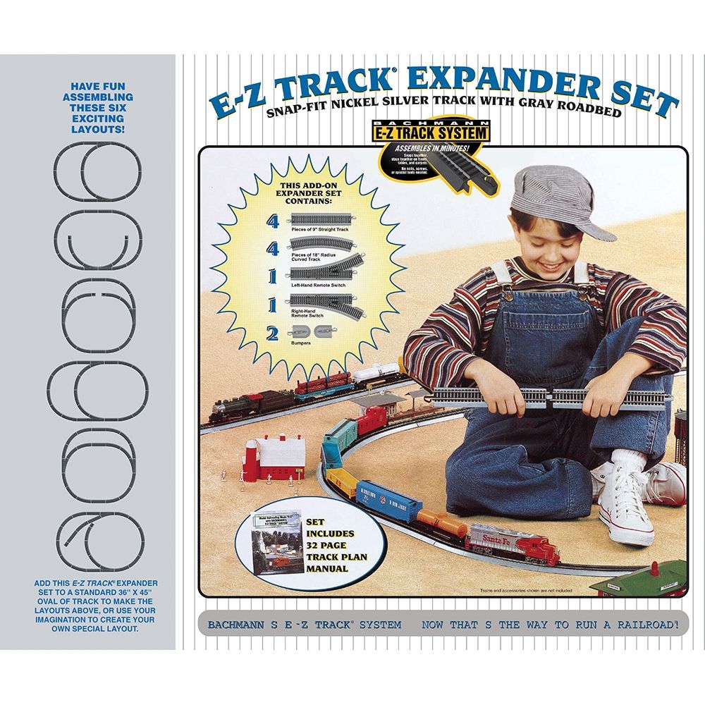 E-Z Track Nickel Silver Layout Expander Set