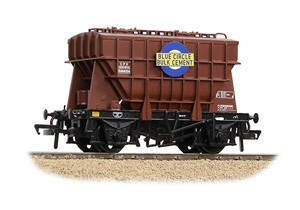 BR 22T CPV Presflo Bulk Powder Wagon BR Bauxite 'Blue Circle'