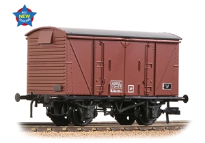 BR 12T 'Vanwide' Ventilated Van BR Bauxite (Late) (VANWIDE)