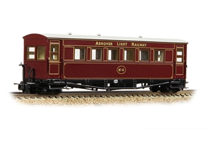 Gloucester Bogie Coach Ashover L.R. Crimson No. 4