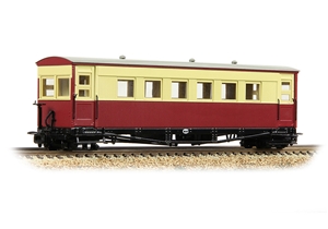 Gloucester Bogie Coach Lincolnshire Coast L.R. Crimson & Cream