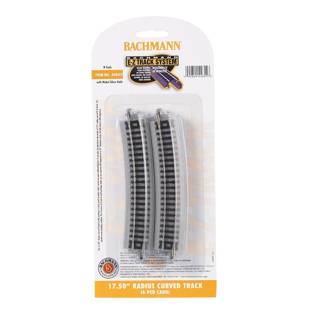 17.5'' Radius Curved Track (6/Card)