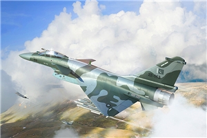 Pakistan Air Force J-10CE & Indian Air Force Rafale 2 in 1