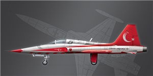 Northrop NF-5A 'Türk Yıldızları' (Turkish Stars) Aerobatic Team